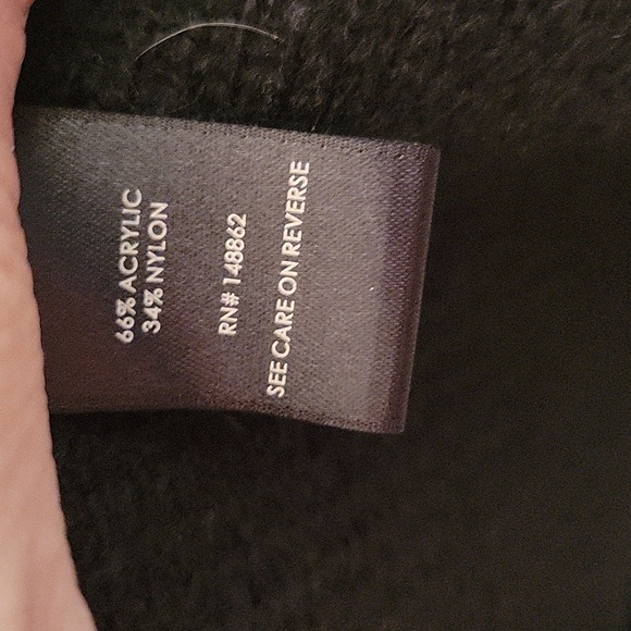 NWT Torrid long cardigan, size 2  Dusty Rose and Black with coordinating buttons - Picture 5 of 6